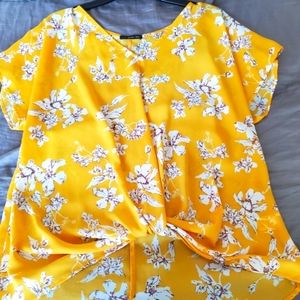 West Kei Yellow Blouse